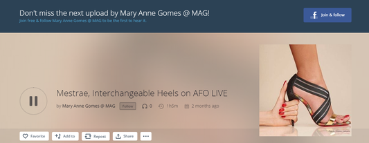 Mestrae, Asia's 1st Interchangeable Heels on AFO LIVE